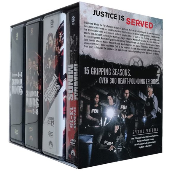 Criminal Minds The Complete Series Media Criminal Minds The Complete Series Seasons 15 Dvd